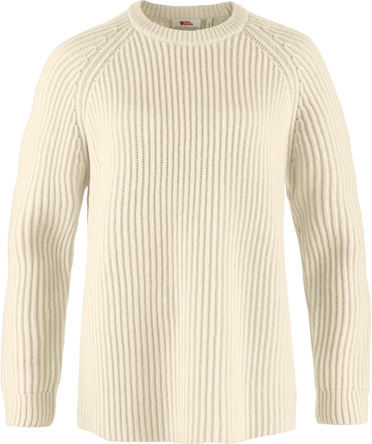 Fjällräven Övik Rib Sweater Women's Sweater Chalk White