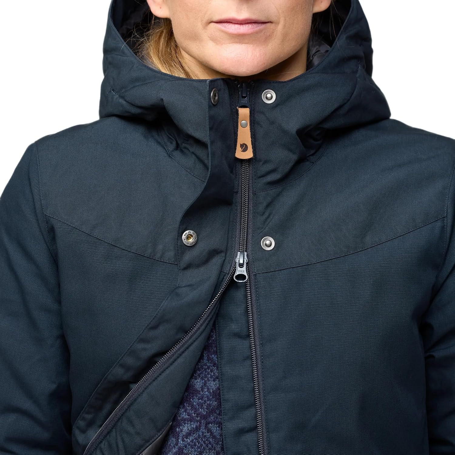 Fjallraven Stina Padded Women's Casual Jacket Dark Navy