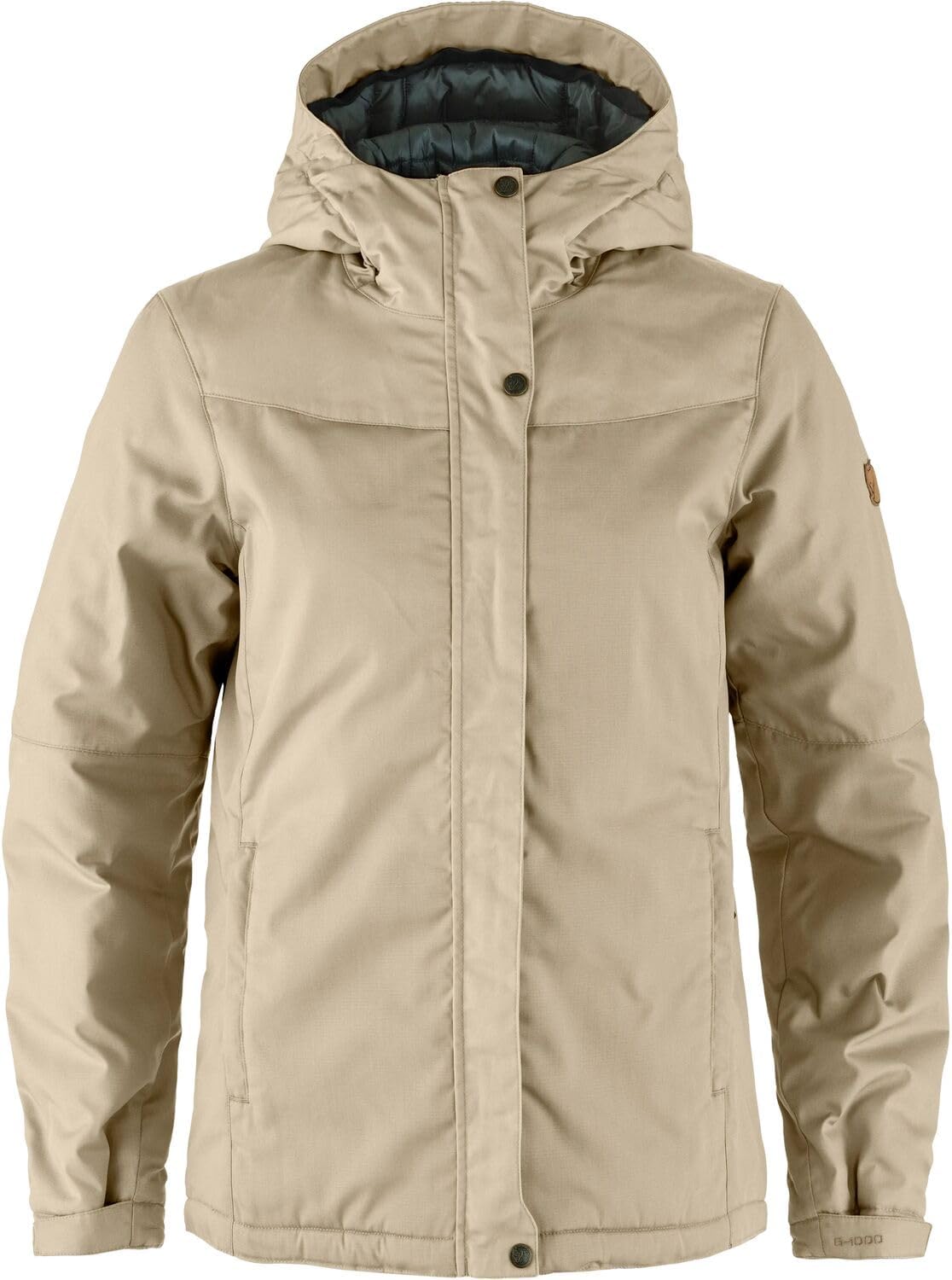 Fjallraven Stina Padded Women's Casual Jacket Fossil