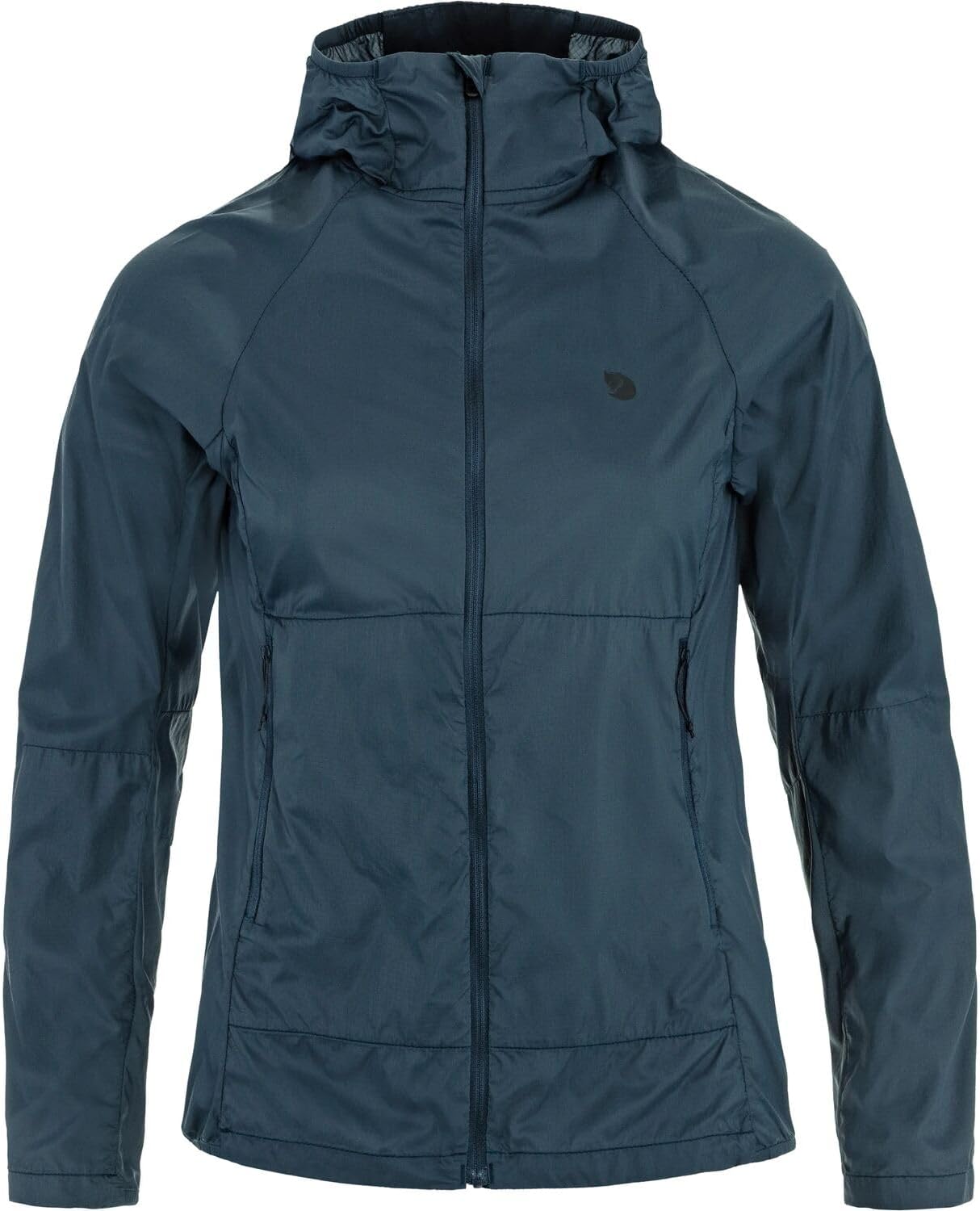 Fjällräven Keb Latt Women's Wind Jacket - Water and Wind Resistant, Insulated, Lightweight, Packable - Hiking, Trekking Mountain Blue