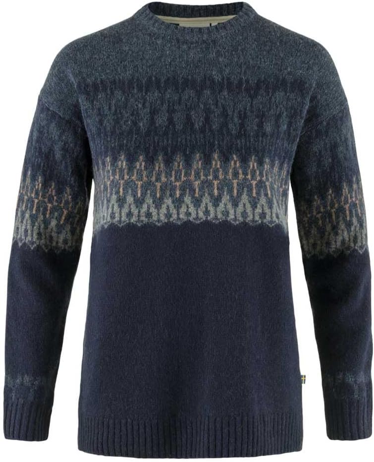 Fjällräven Unisex-Adult Övik Path Knit W Dark Navy-navy