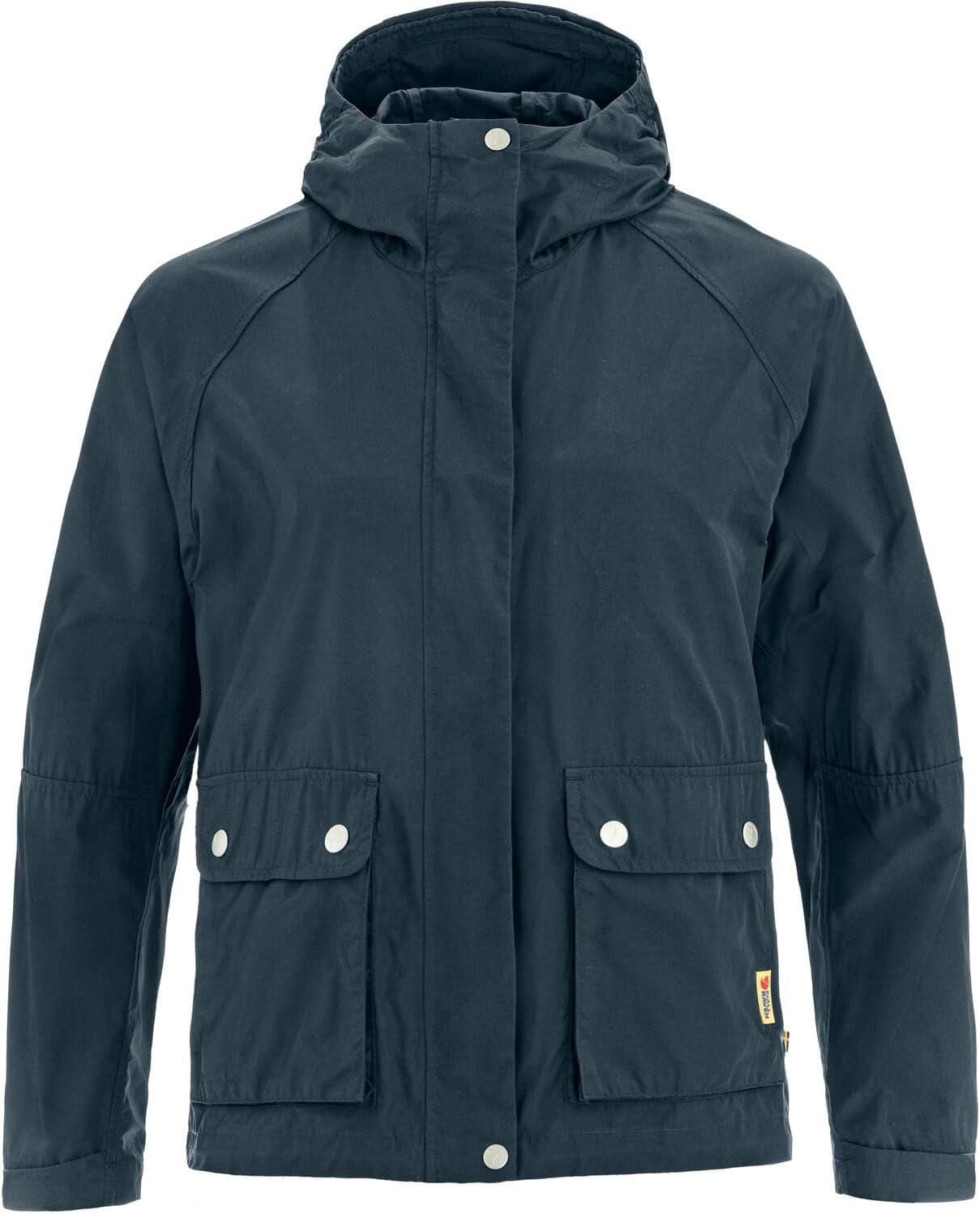 Fjällräven Vardag Vindby Women's Jacket - Weather Resistant, Durable, Lightweight Fabric, Relaxed Fit - Hiking, Trekking Navy