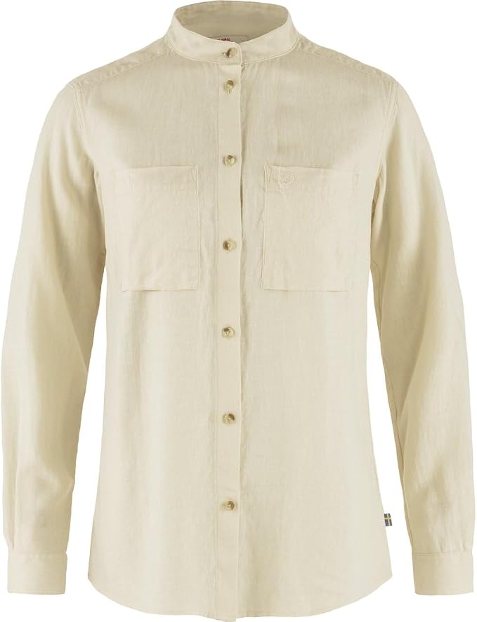 Fjällräven Övik Hemp Shirt LS Women's Shirt Chalk White