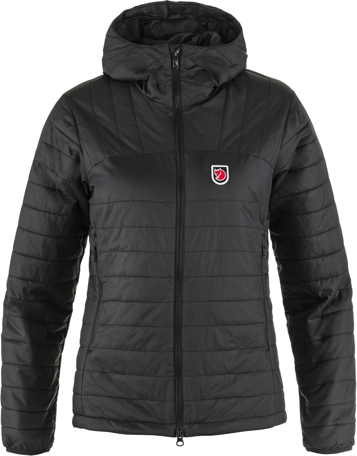 Fjallraven Expedition X-Latt Women's Insulated Full-Zip Midlayer Hoody Black