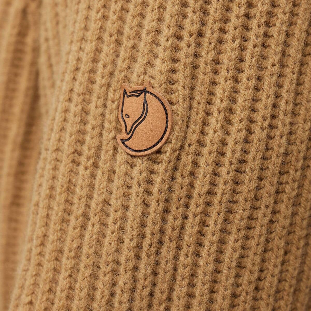 Fjällräven Övik Rib Sweater Women's Sweater Buckwheat Brown