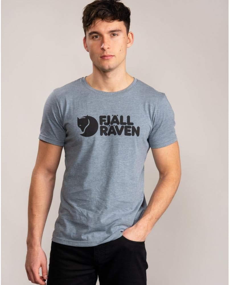 Fjällräven Men's 1960 Logo T-Shirt Uncle Blue/Melange
