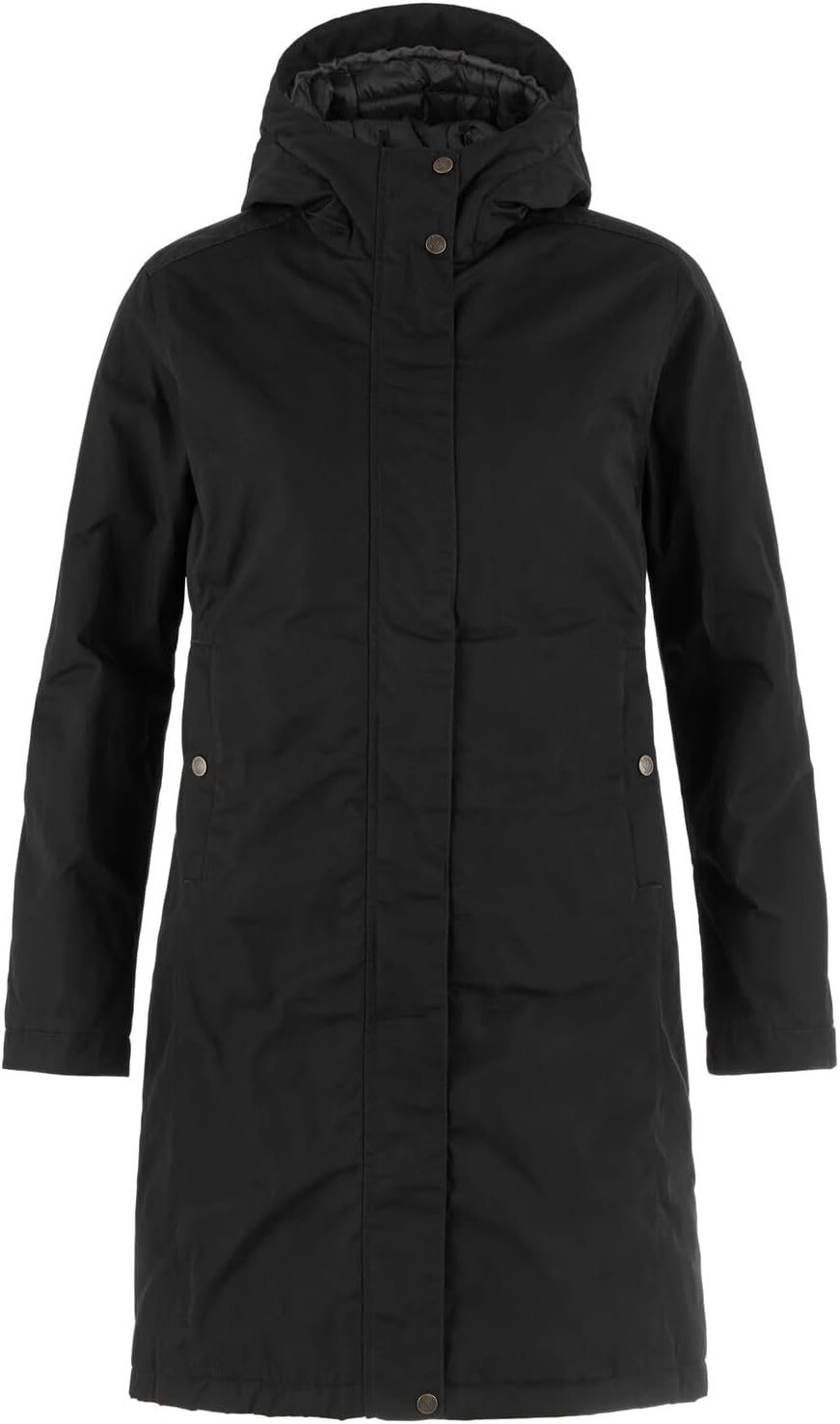 Fjallraven Kiruna Hydratic Padded Women's Insulated Parka Jacket Black