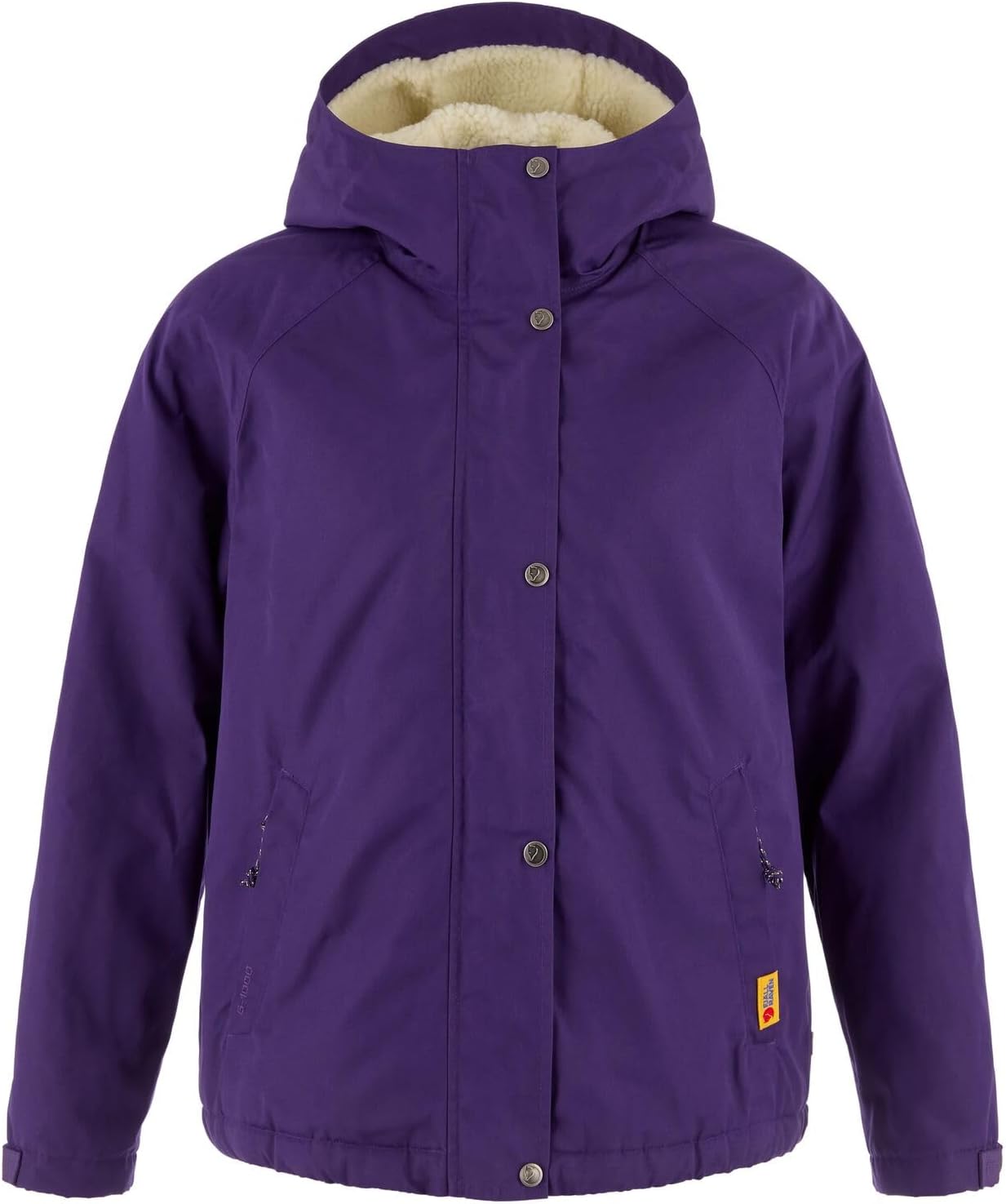 Fjallraven Vardag G-1000 Pile Women's Shell Jacket Dark Violet