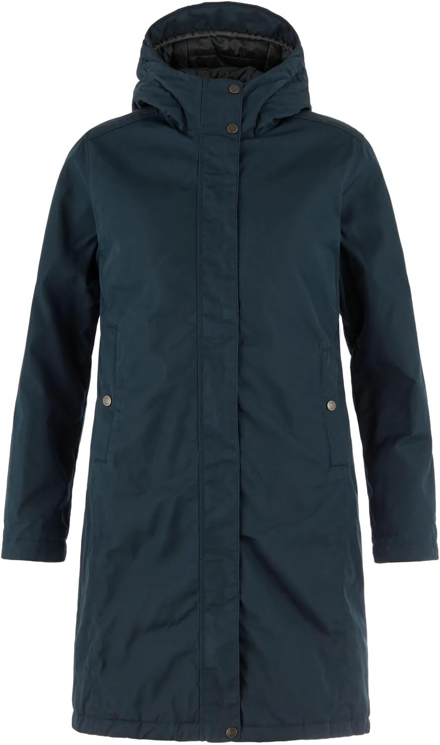 Fjallraven Kiruna Hydratic Padded Women's Insulated Parka Jacket Dark Navy