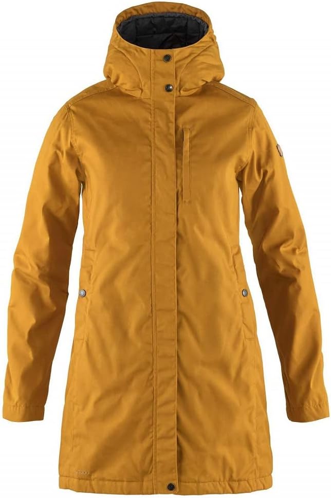 Fjällräven Kiruna Padded Parka Women's Coat - Warm Insulated Durable Winter Jacket for Outdoor Everyday Wear Acorn