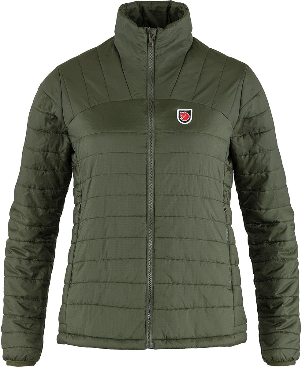 Fjällräven Expedition X-Latt Jacket Women's Winter Lightweight Synthetic Coat Deep Forest