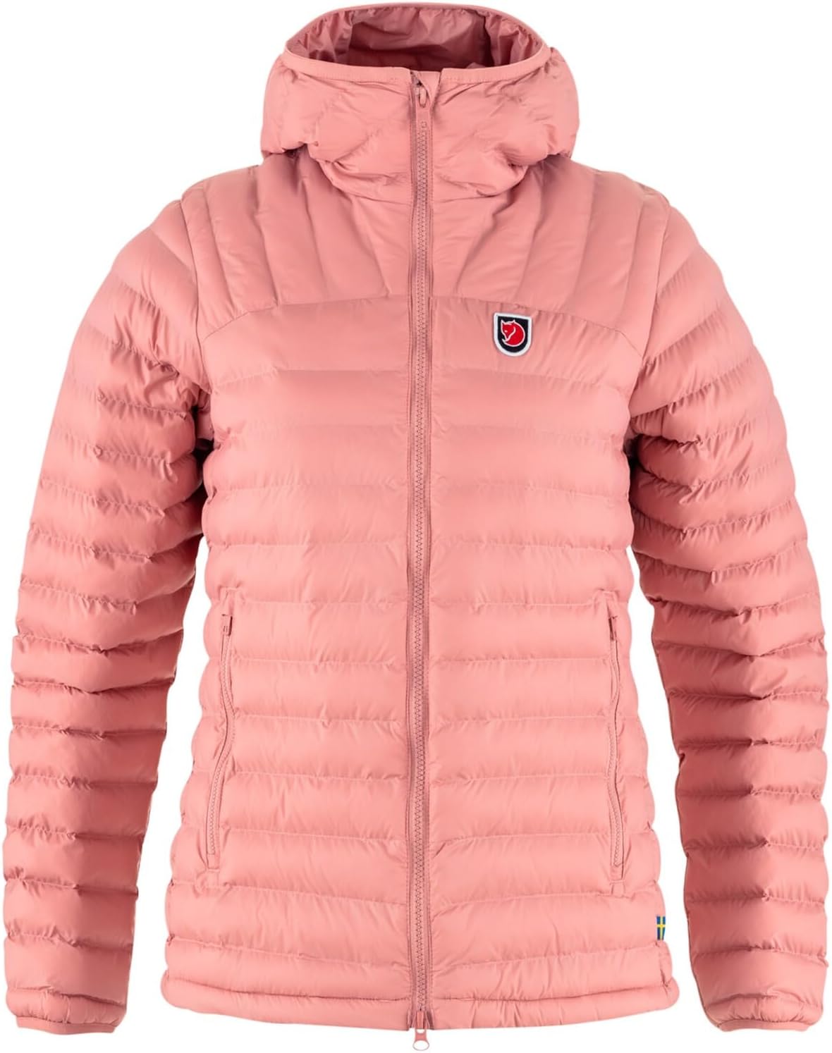 Fjallraven Expedition Latt Women's Insulated Full-Zip Midlayer Hoody Dusty Rose