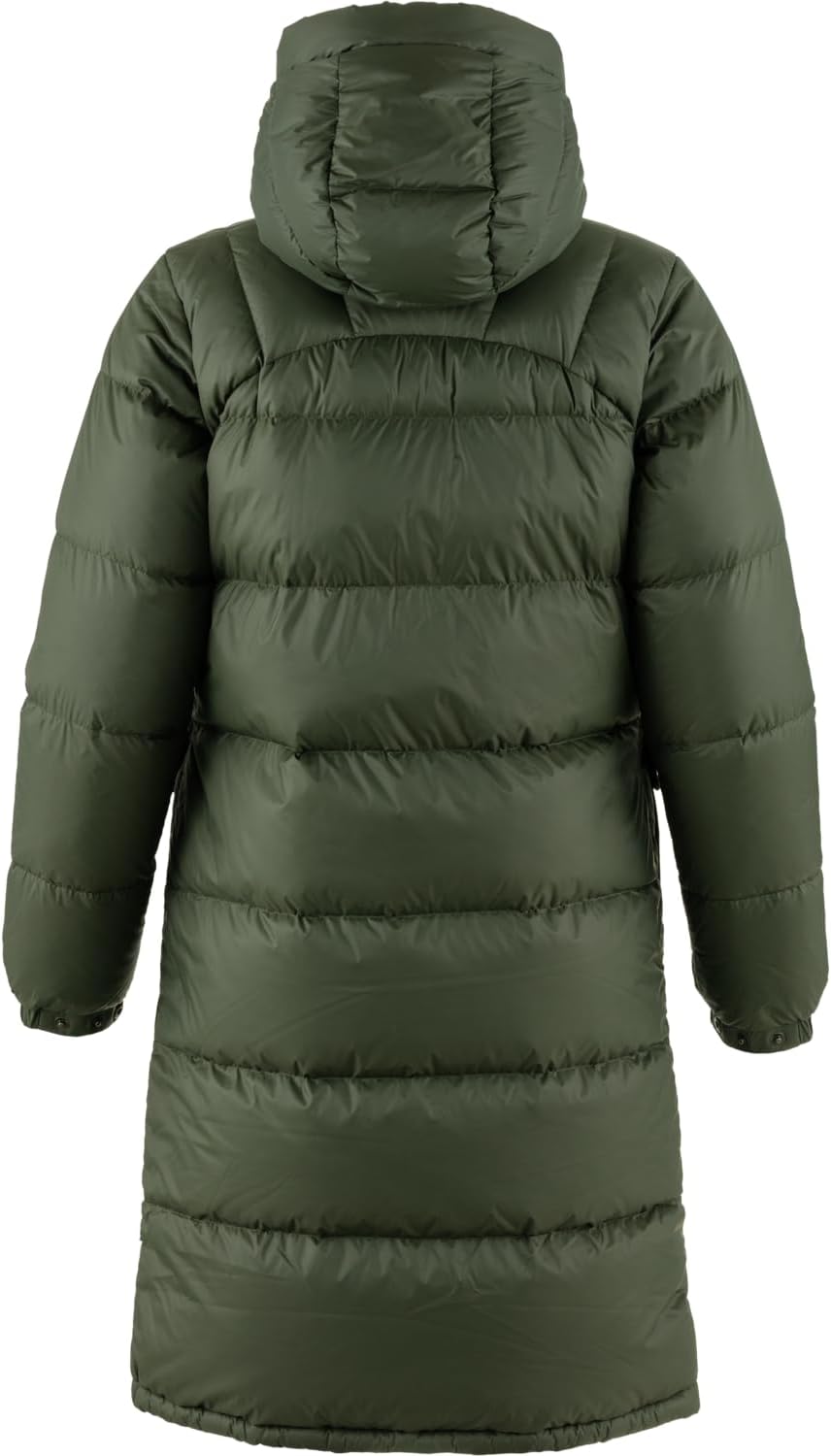 Fjallraven Expedition Long Down Women's Insulated Jacket - Water Resistant Deep Forest