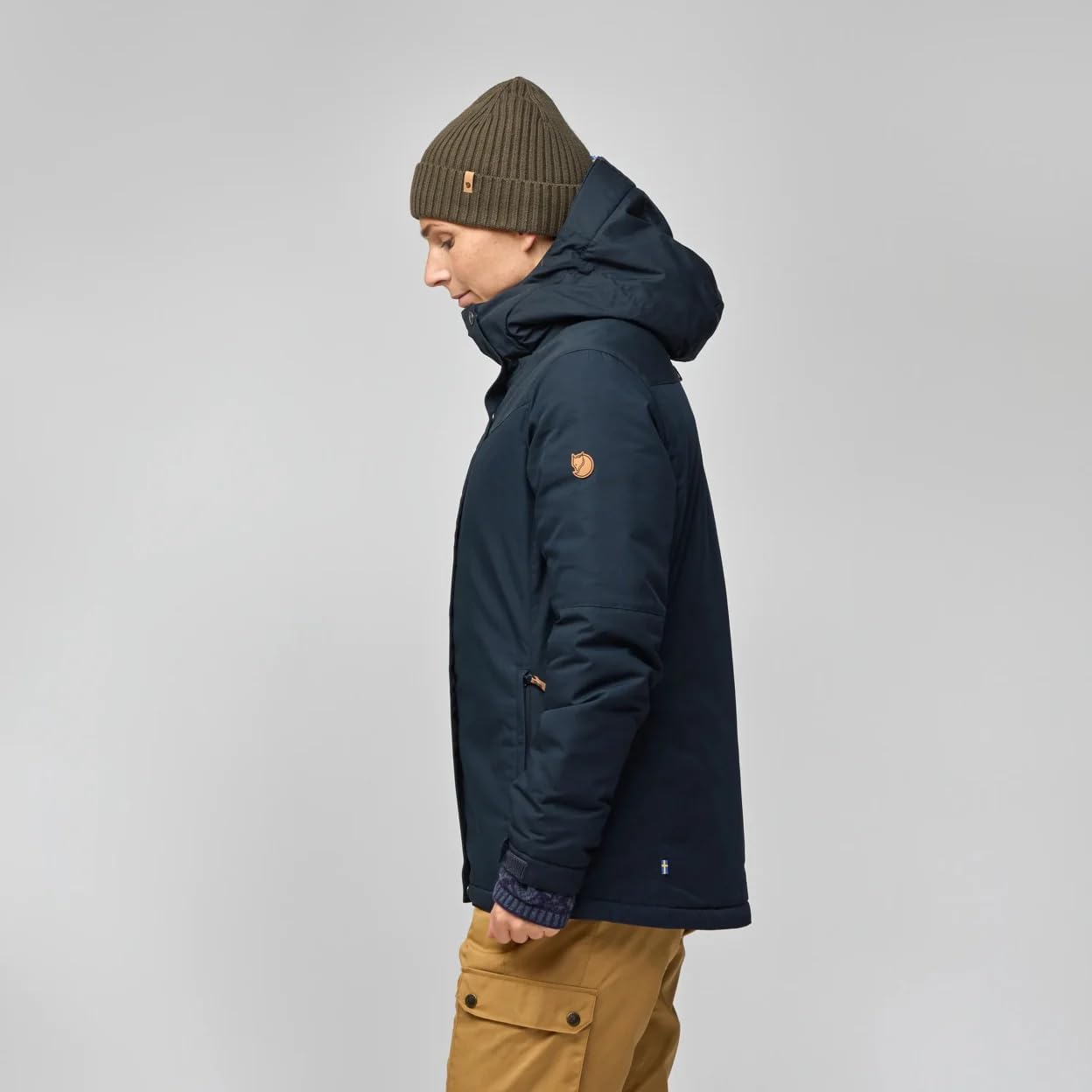 Fjallraven Stina Padded Women's Casual Jacket Dark Navy