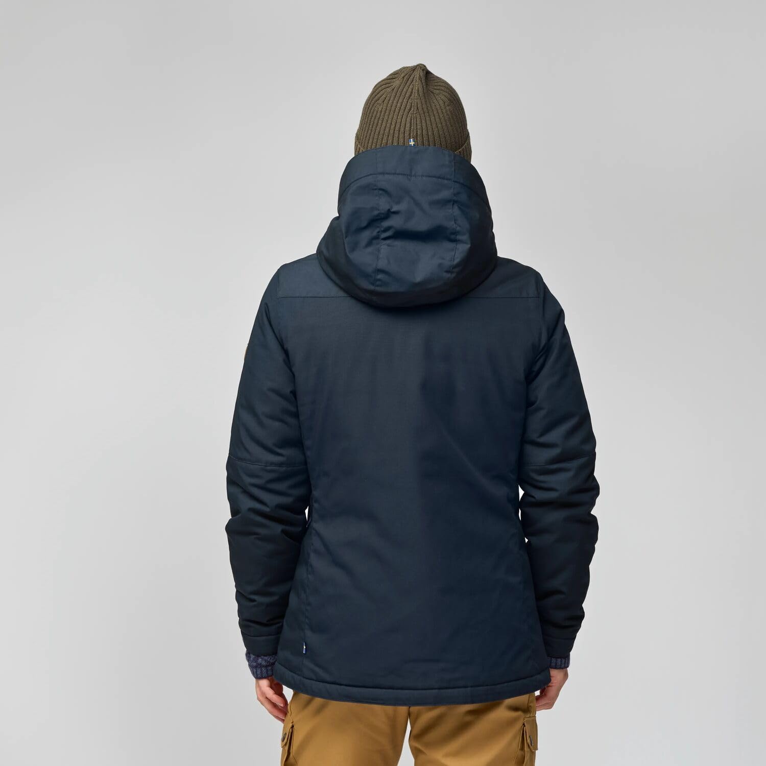 Fjallraven Stina Padded Women's Casual Jacket Fossil