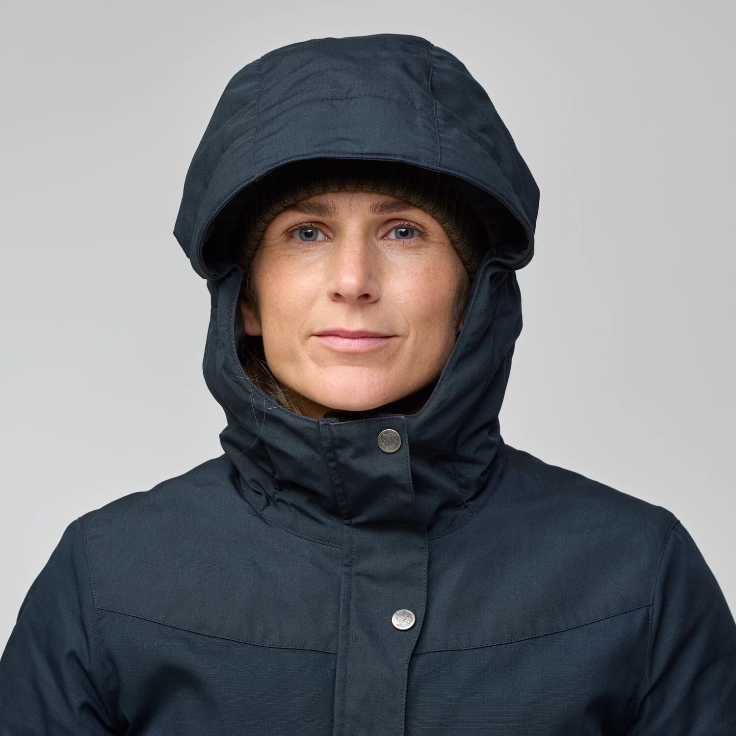 Fjallraven Stina Padded Women's Casual Jacket Fossil