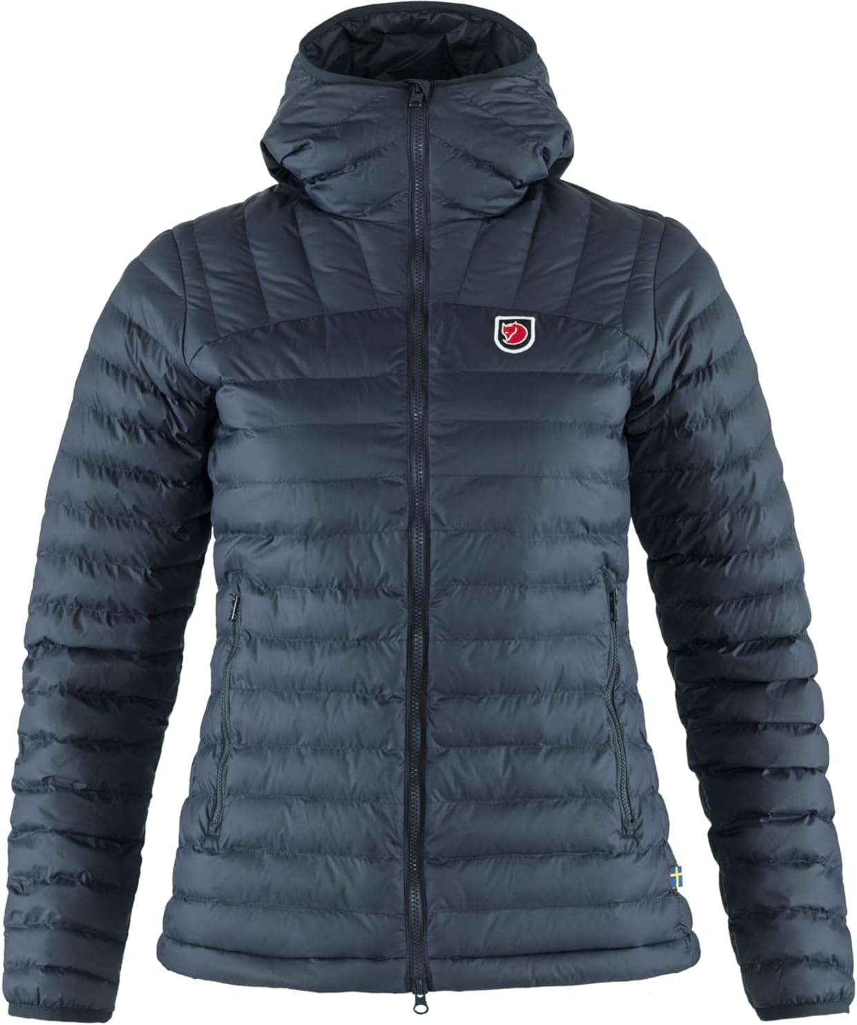 Fjallraven Expedition Latt Women's Insulated Full-Zip Midlayer Hoody Navy