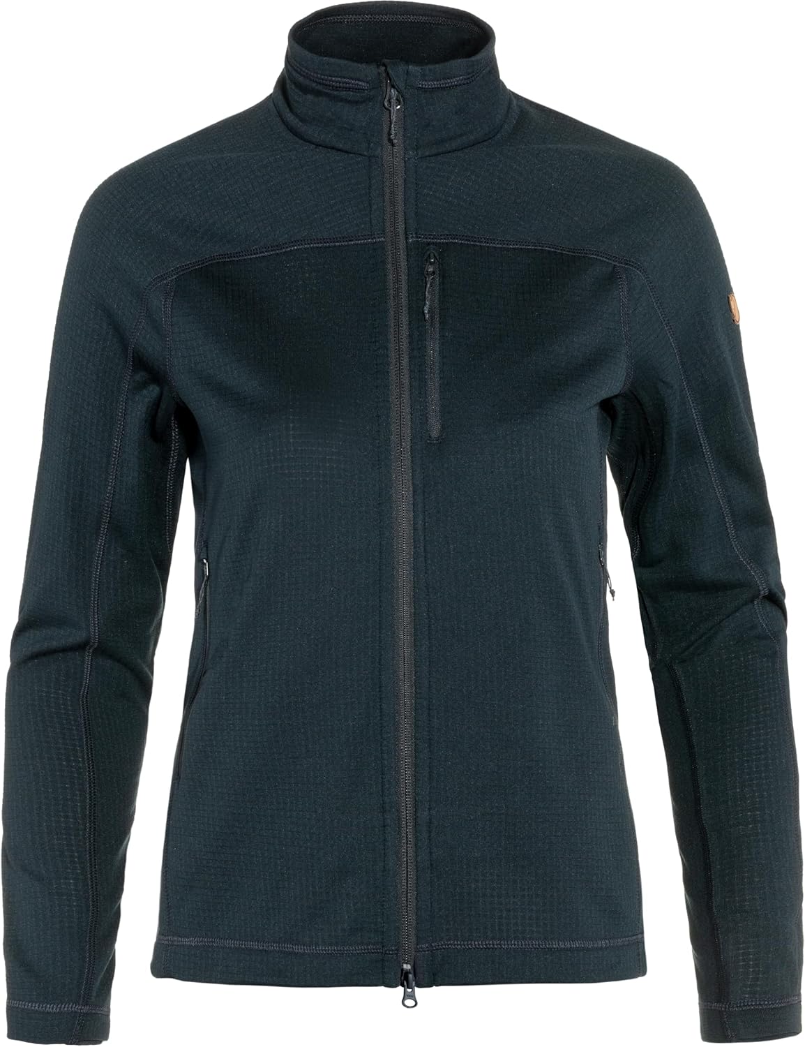 Fjällräven Abisko Lite Women's Fleece Jacket - Breathable, Comfortable, Lightweight Fleece Warmth - Hiking, Trekking Dark Navy