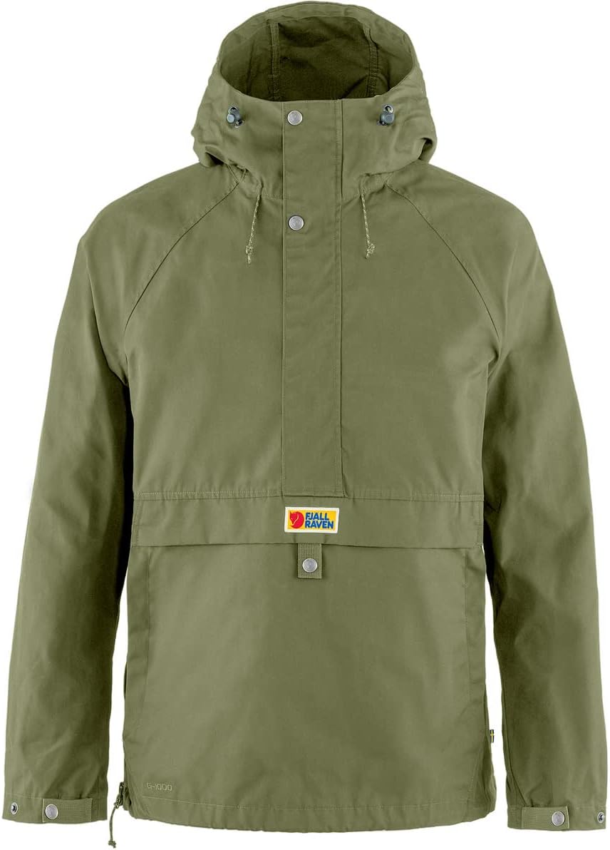 Fjallraven Vardag Men's Shell Anorak Jacket Green