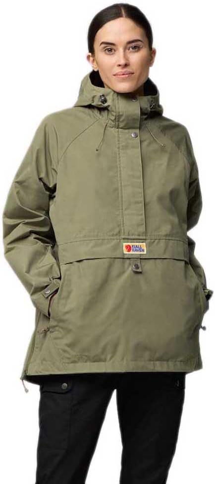 Fjallraven Vardag Men's Shell Anorak Jacket Green