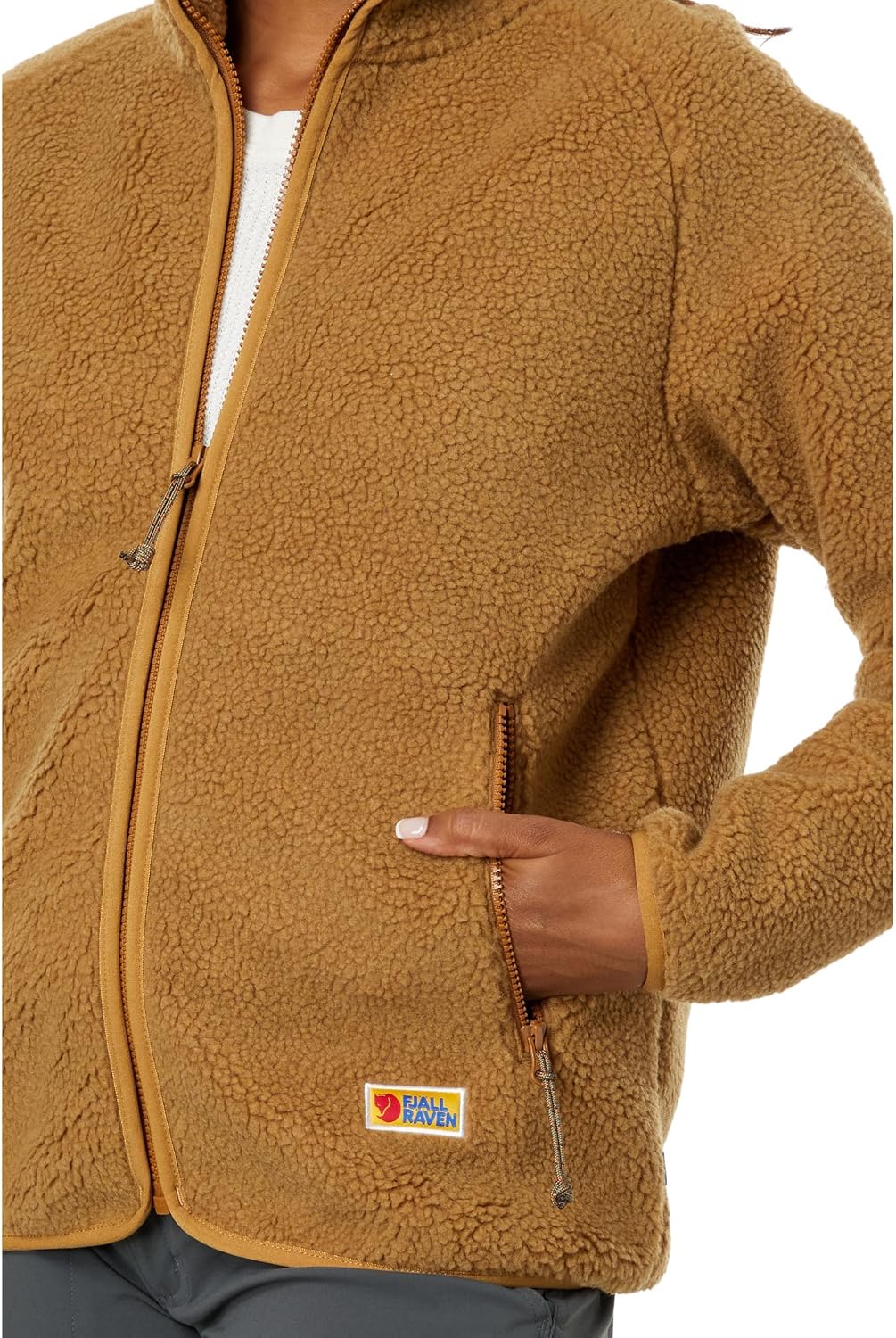 Fjällräven Women's Vardag Pile Fleece Buckwheat Brown