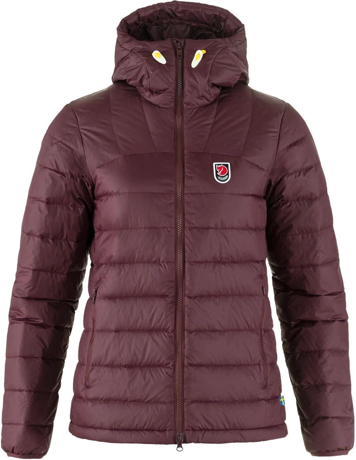 Fjällräven Expedition Pack Down Hoodie Women's Jacket - Lightweight Packable Insulated Winter Midlayer for Hiking Outdoor Port