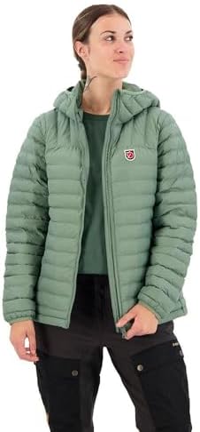 Fjallraven Expedition Latt Women's Insulated Full-Zip Midlayer Hoody Patina Green
