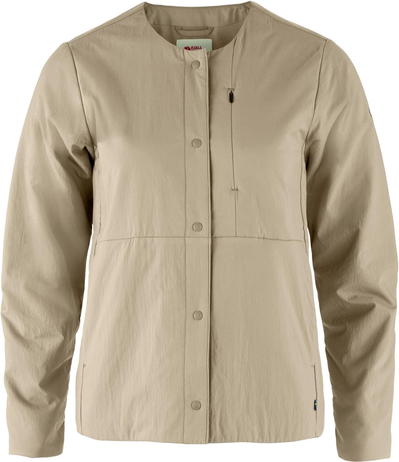 Fjallraven HC Insulated Women's Insulated Full-Zip Midlayer Jacket Fossil
