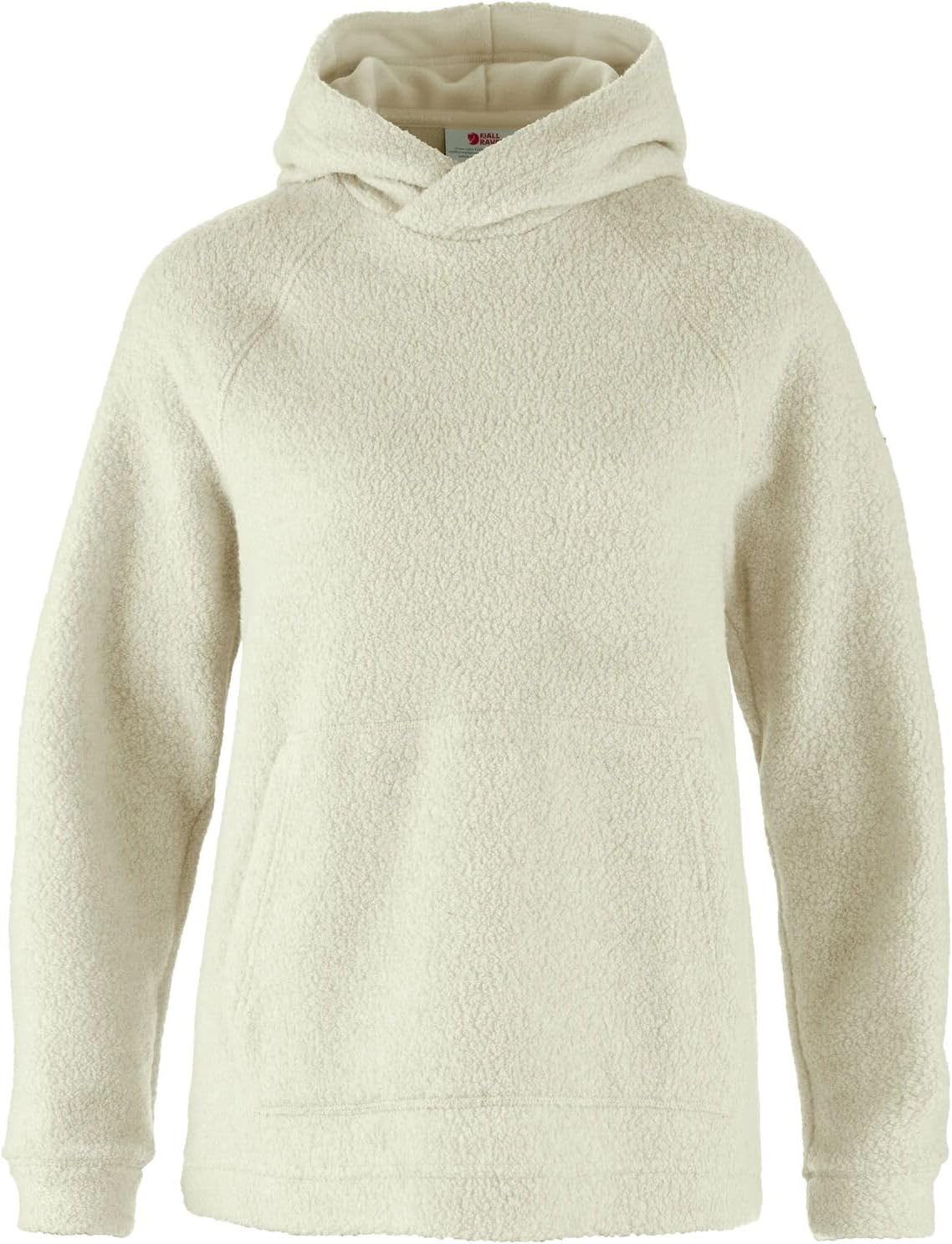 Fjallraven Kaitum Women's Fleece Full-Zip Midlayer Hoody Chalk White
