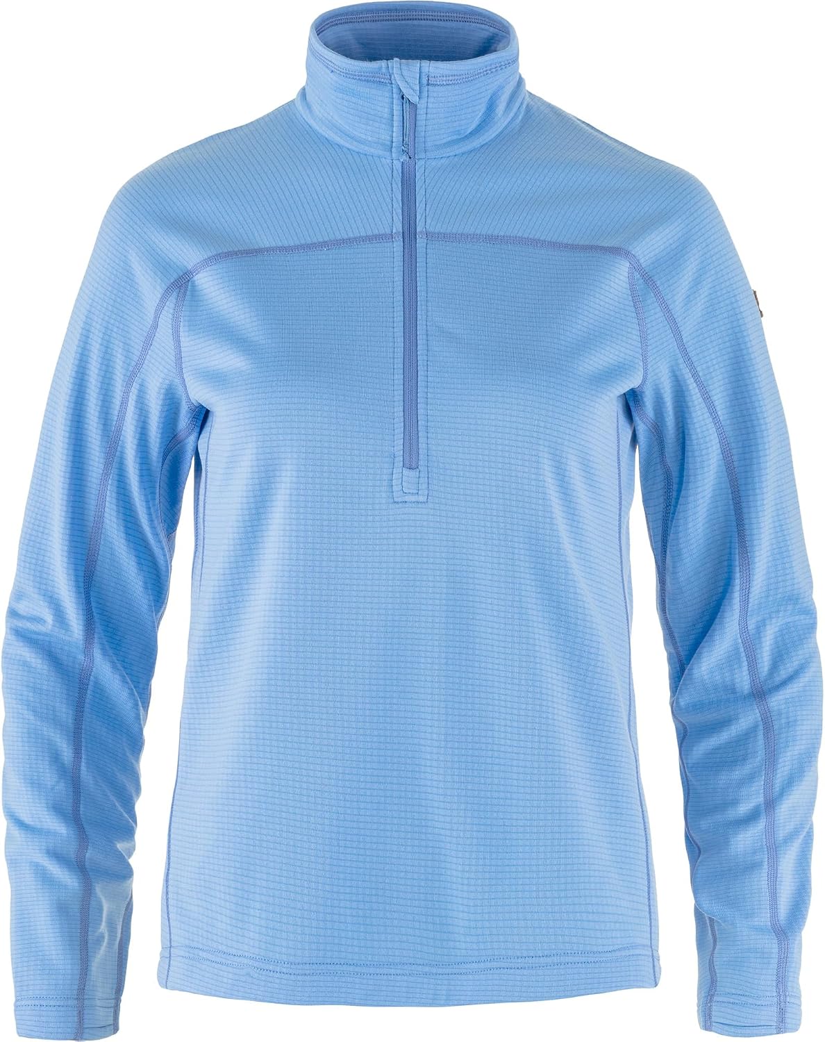 Fjällräven Abisko Lite Women's Half Zip Fleece - Breathable, Comfortable, Lightweight Fleece Warmth - Hiking, Trekking Ultramarine