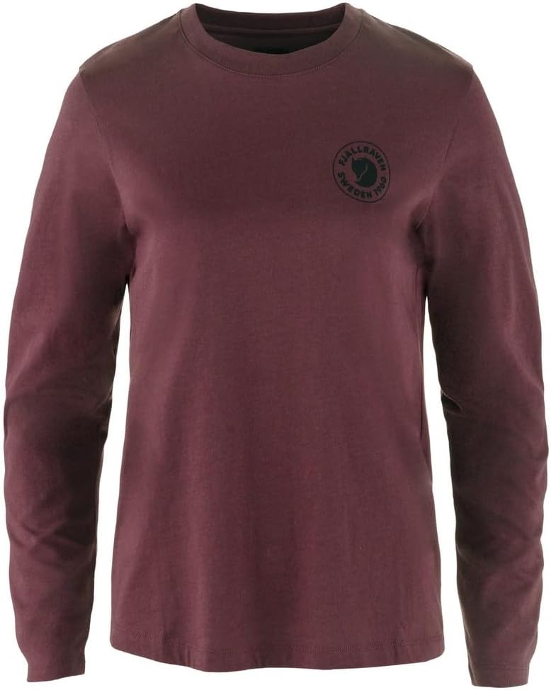 Fjällräven Women's 1960 Logo T-Shirt Long Sleeve Port
