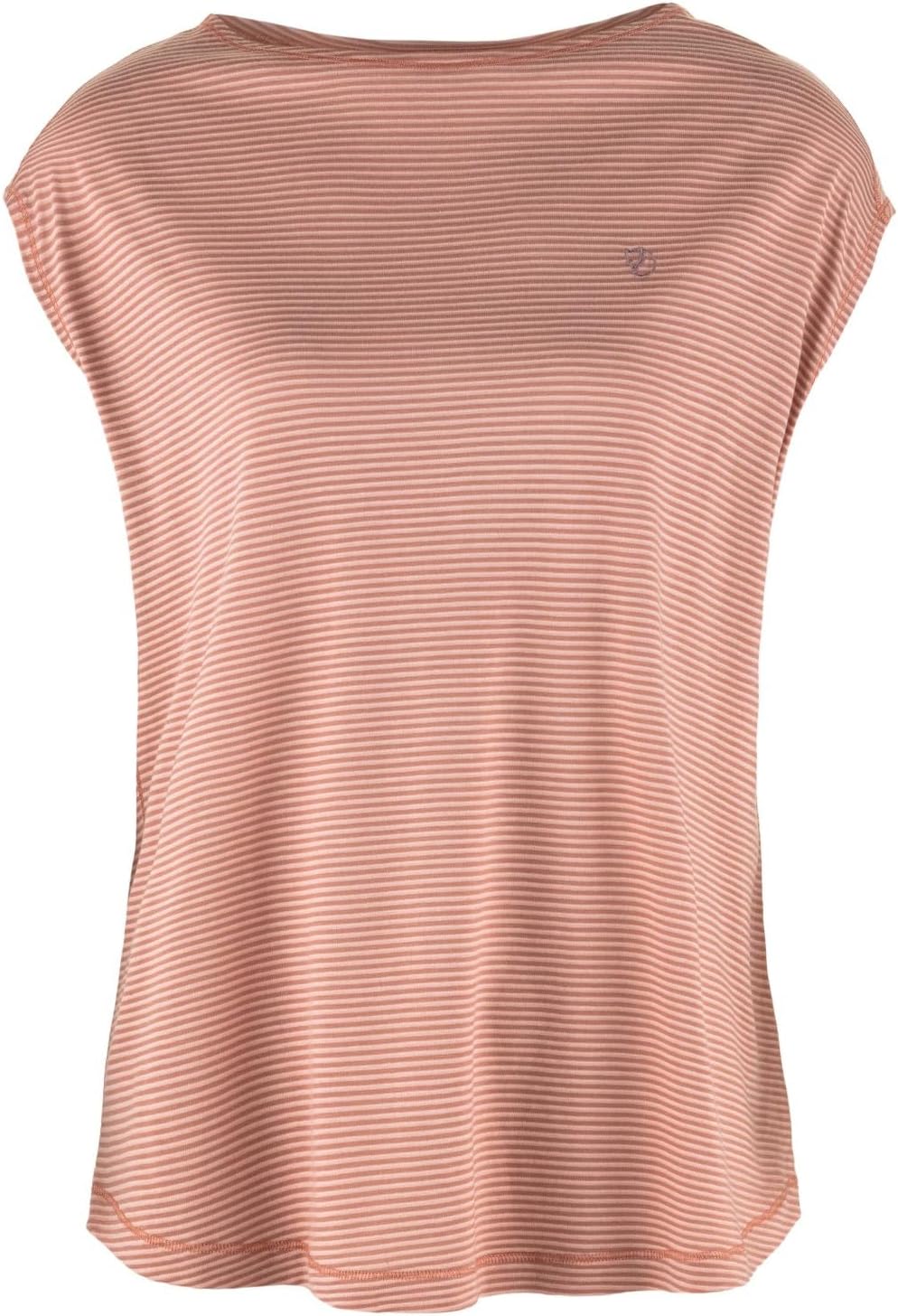 Fjällräven High Coast Cool Women's T-Shirt - Lightweight, Breathable, Comfortable Fabric, Quick Dry - Hiking, Travel Dusty Rose