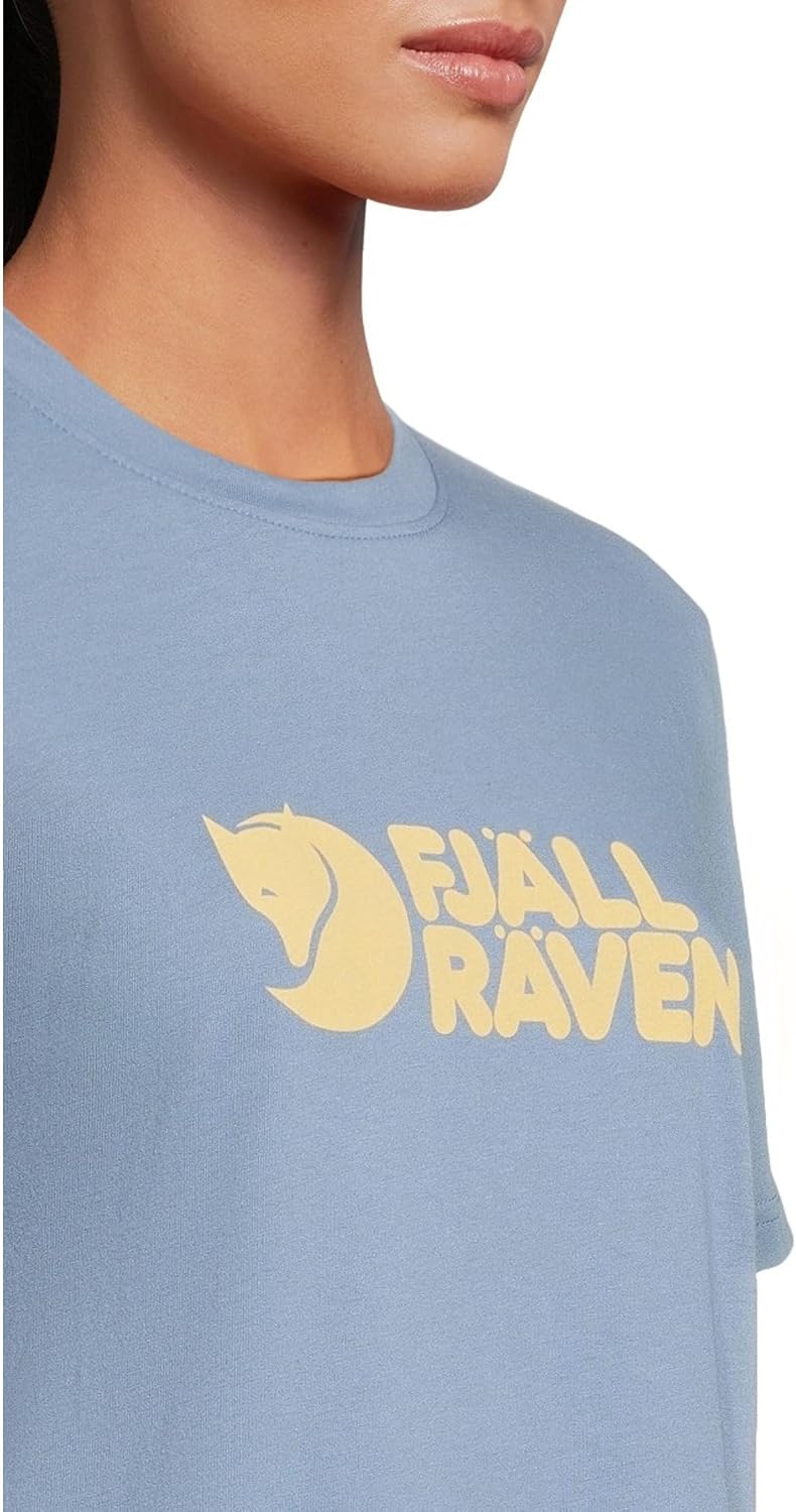 Fjällräven Logo Tee Women's T-Shirt Dawn Blue