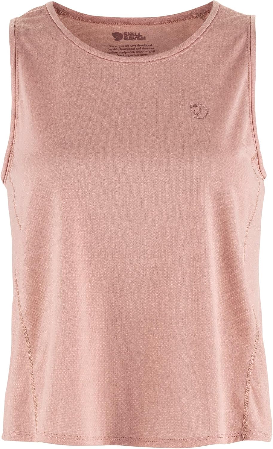 Fjällräven Abisko Lite Women's Tank - Comfortable, Lightweight, Breathable Fabric - Hiking, Travel, Workout Chalk Rose