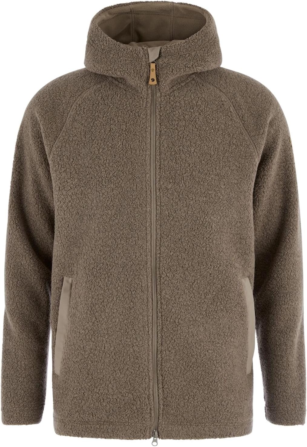 Fjällräven Abisko Trail Women's Hooded Full Zip Fleece - Breathable, Comfortable, Lightweight Fleece Warmth - Hiking Black Oak