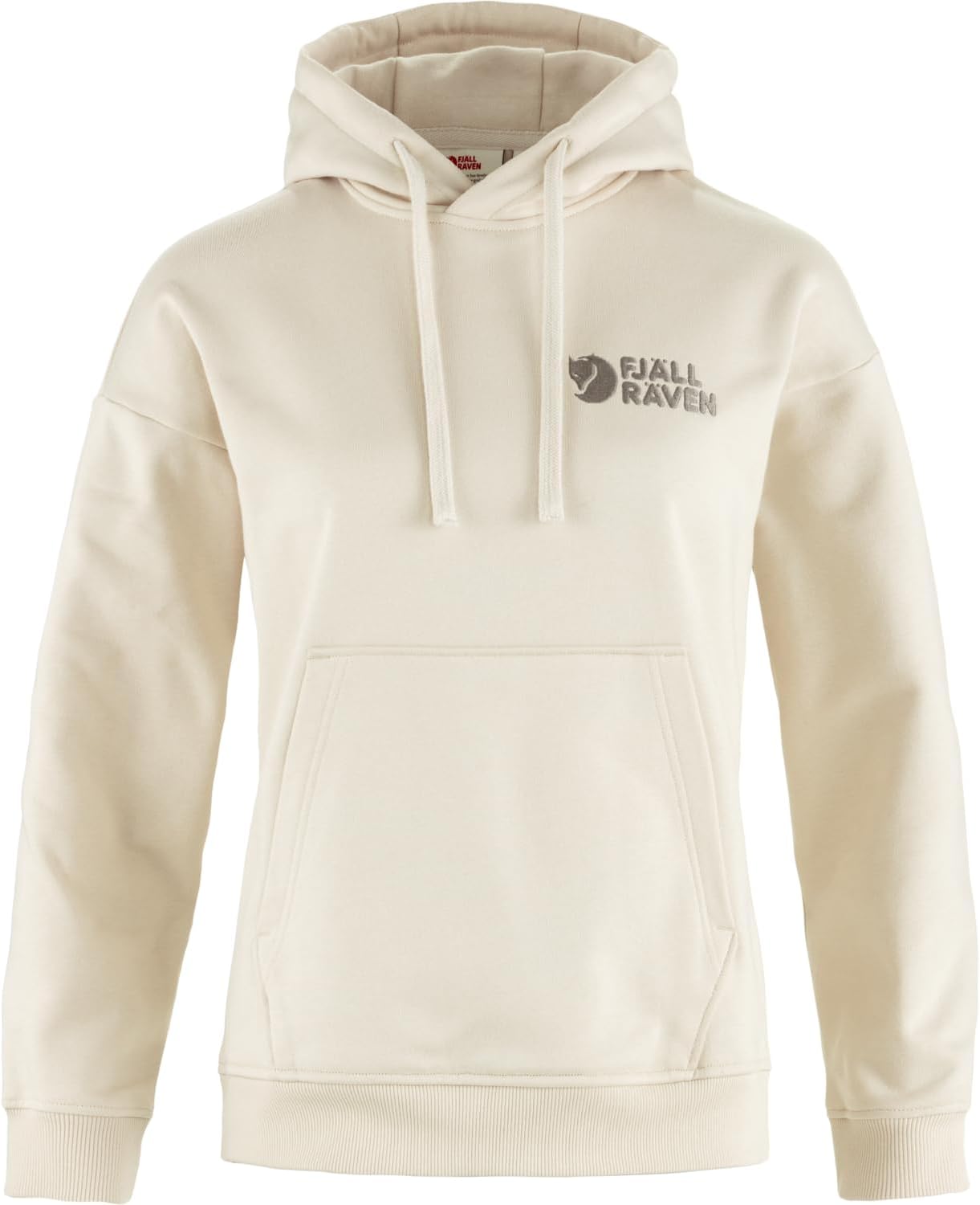 Fjallraven Classic Women's Round Neck Sweatshirt - Relaxed Fit Chalk White