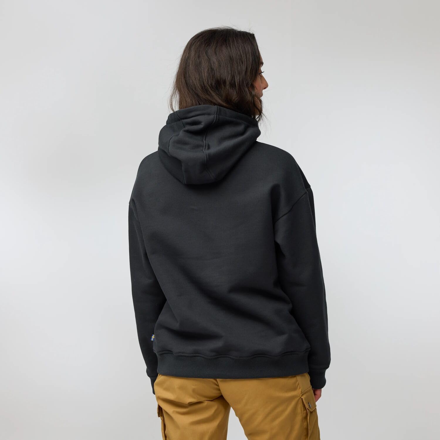 Fjallraven Classic Women's Round Neck Sweatshirt - Relaxed Fit Suede Brown