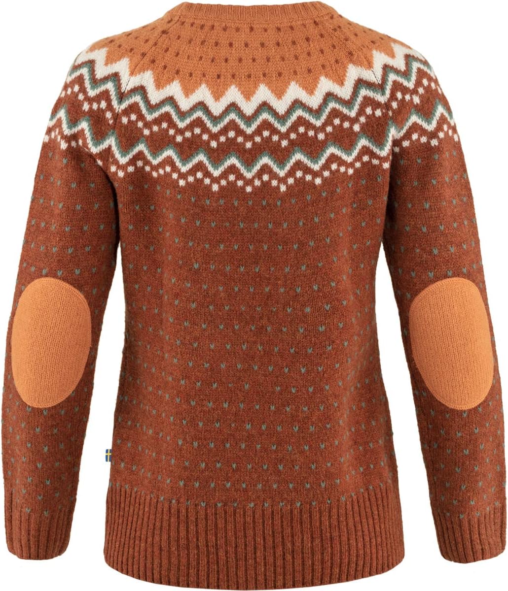 Fjällräven Övik Knit Sweater Women's Sweater Autumn Leaf/Desert Brown