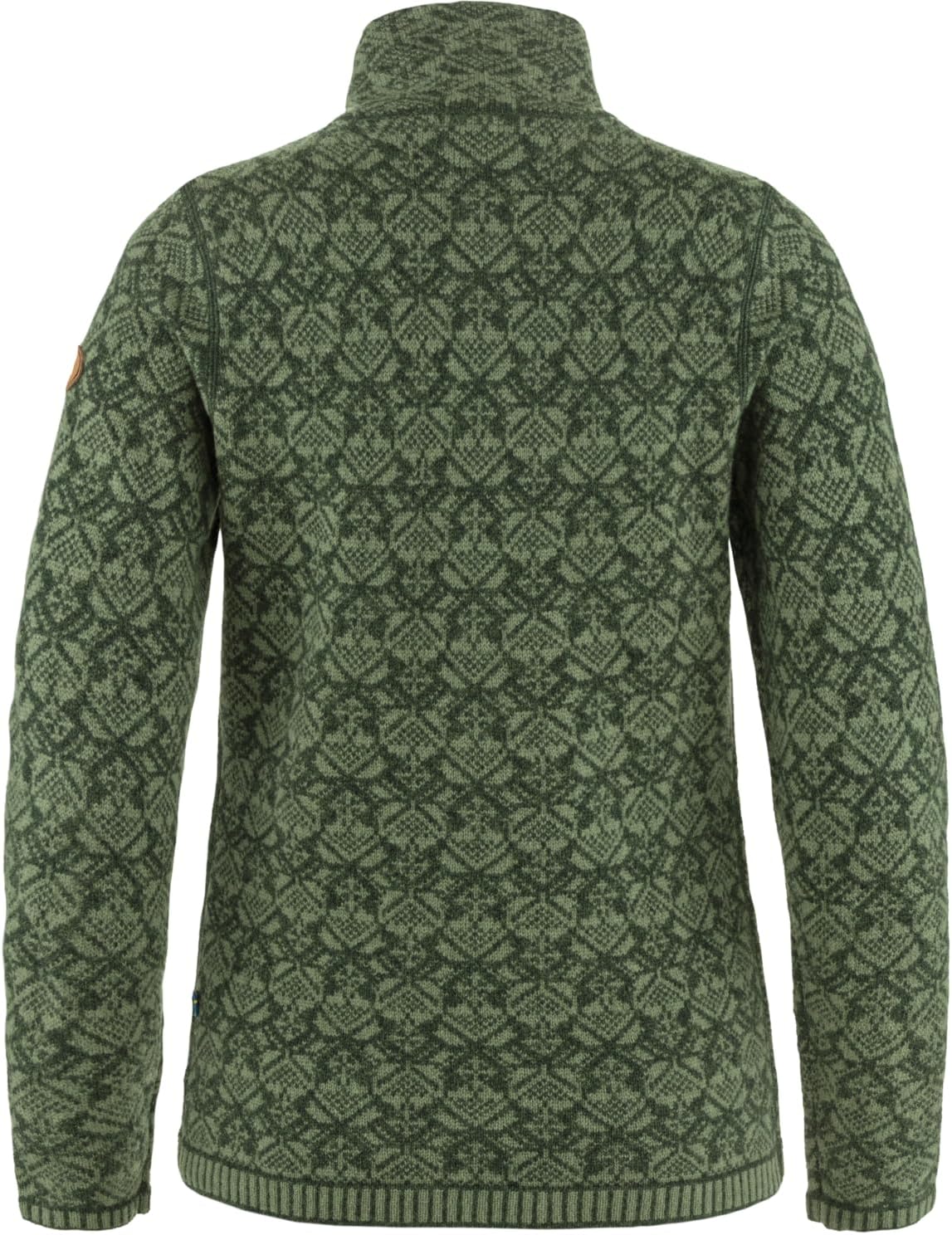 Fjällräven Snow Cardigan Women's Sweater Deep Forest