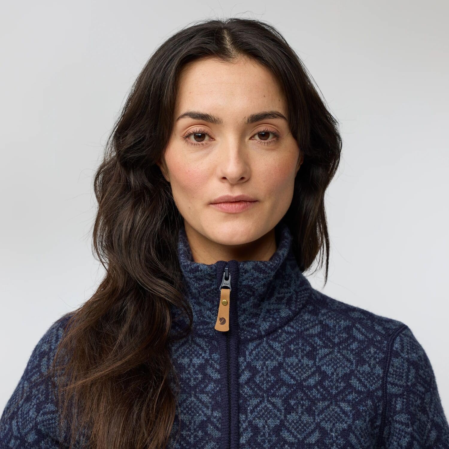 Fjällräven Snow Cardigan Women's Sweater Port