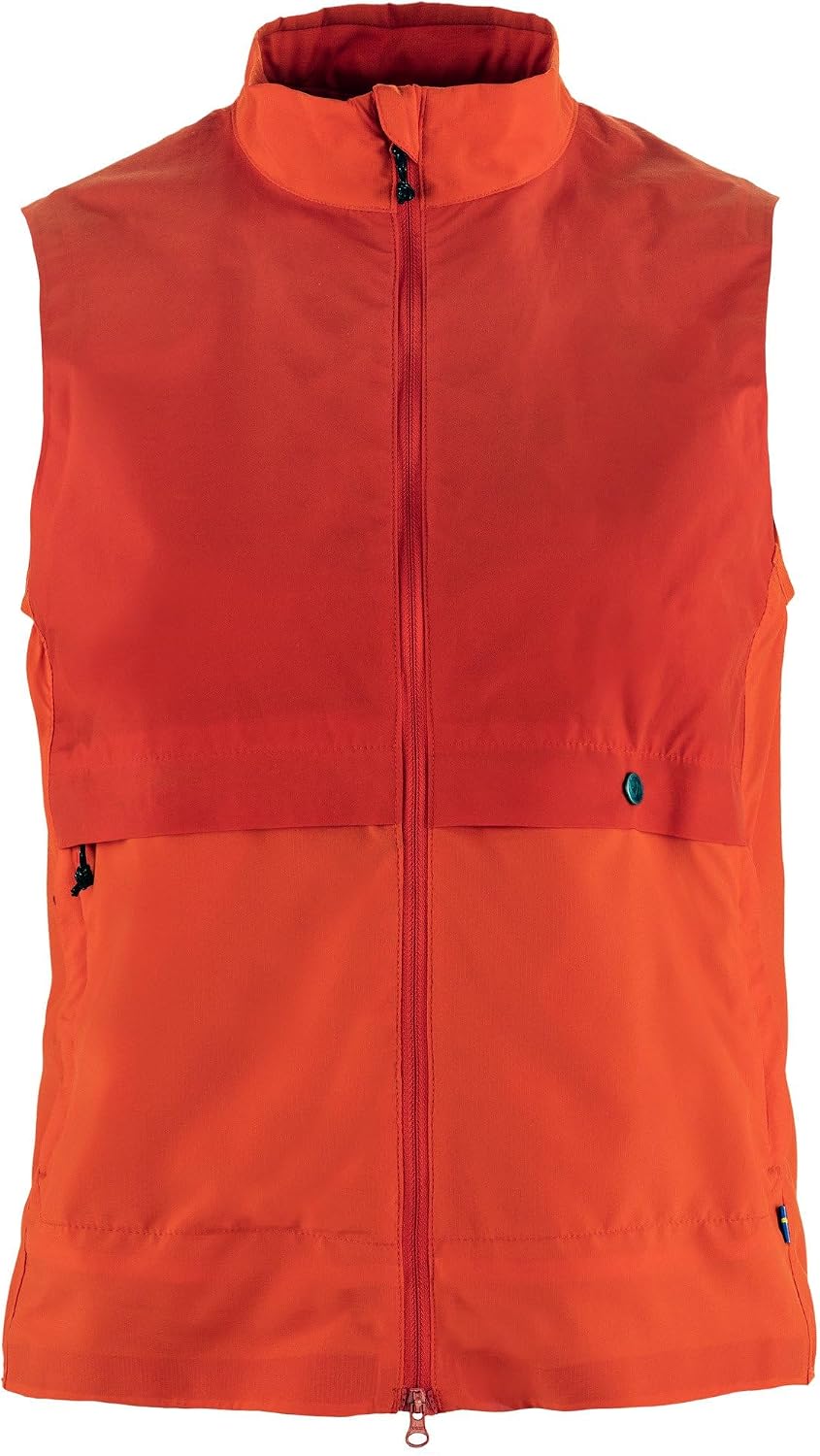 Fjallraven Hoja Adventure Women's Full-Zip Midlayer Vest Flame Orange