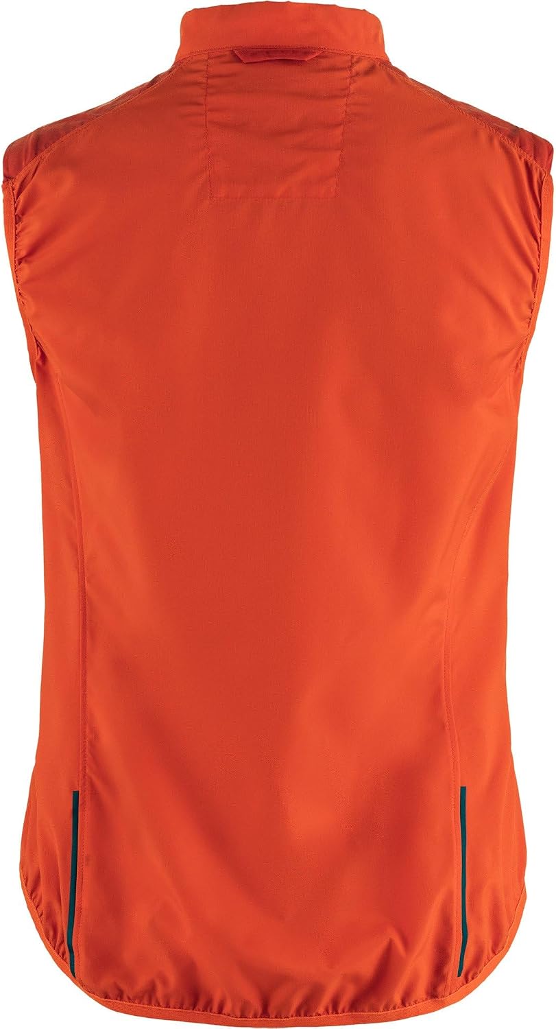 Fjallraven Hoja Adventure Women's Full-Zip Midlayer Vest Flame Orange