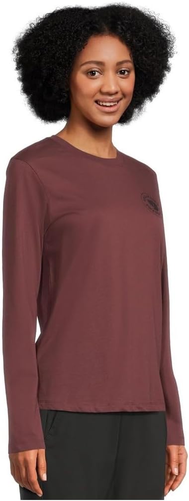 Fjällräven Women's 1960 Logo T-Shirt Long Sleeve Port