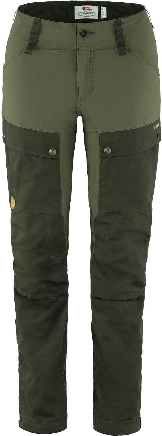 Fjällräven Womens Keb Trousers W Deep Forest-laurel Green