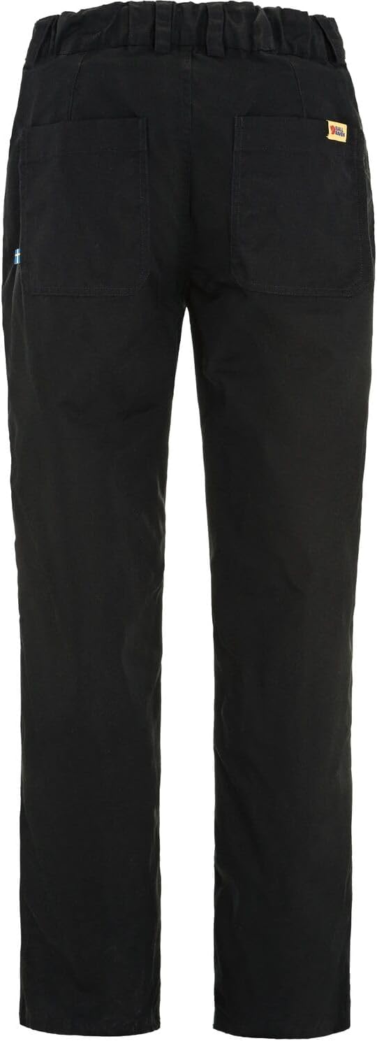 Fjällräven Women's Vardag Relaxed Trousers Black