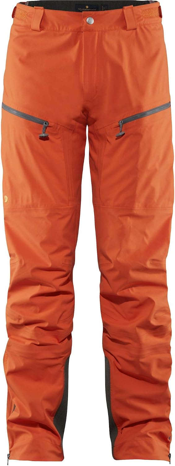 Fjallraven Bergtagen Lite Eco-Shell Trousers - Women's, Hokkaido Orange, 38, F89885-208-38