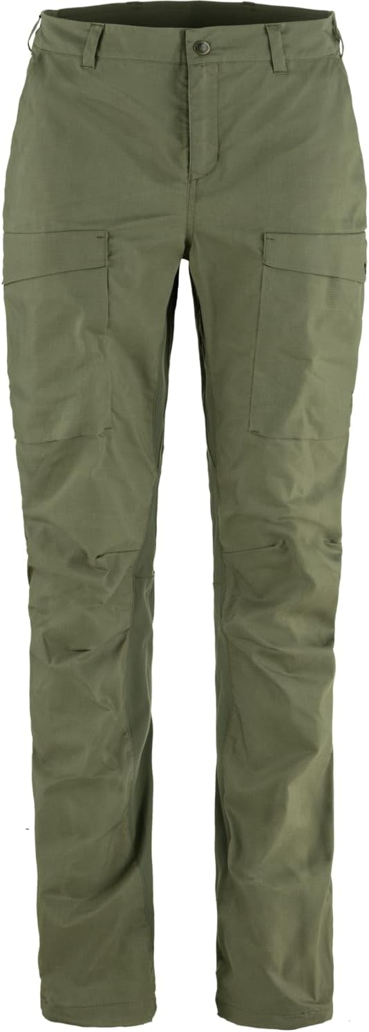 Fjällräven Women's Abisko Hybrid Trail Trousers W Laurel Green 1