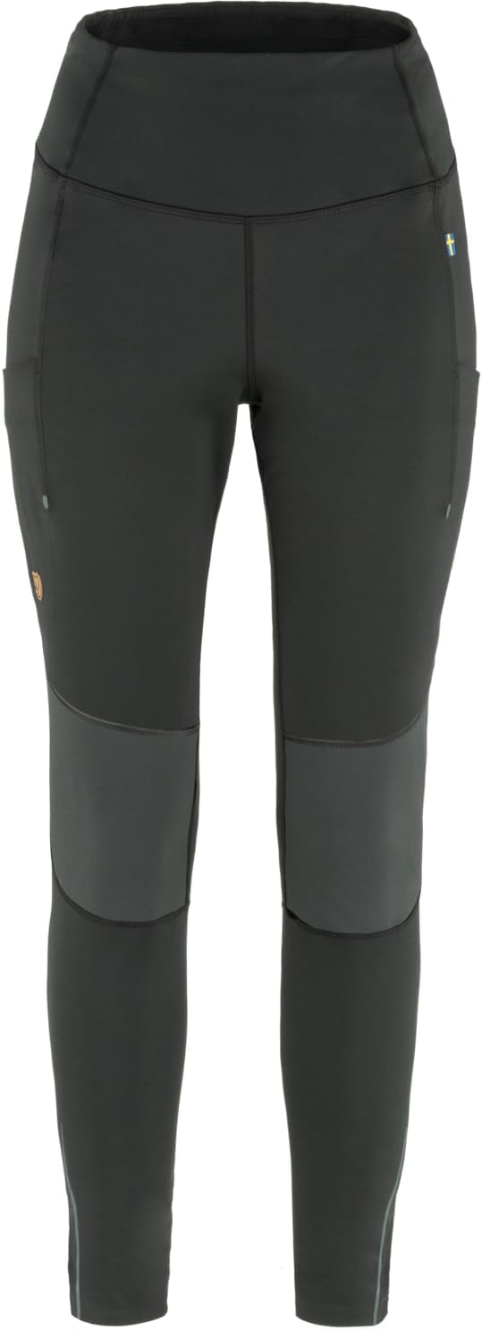 Fjallraven Abisko Varm Women's Shell Hiking Pants Black/Iron Grey