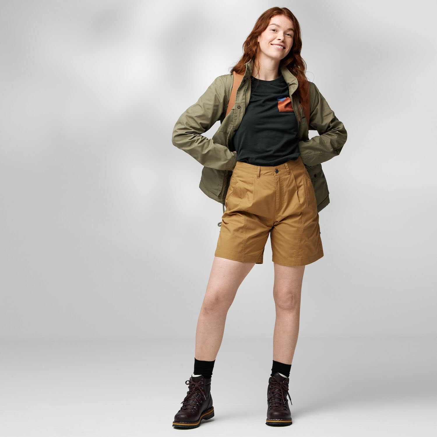 Fjallraven Vardag Shorts - Women's Buckwheat Brown 40