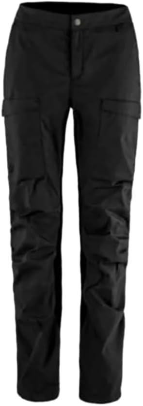 Fjällräven Women's Abisko Hybrid Trail Trousers W Shadow Black-shadow Black